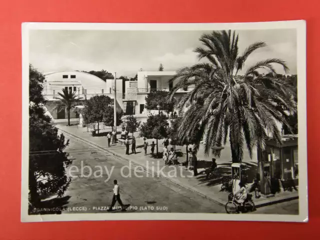 SANNICOLA Piazza municipio lato sud pompa benzina LECCE