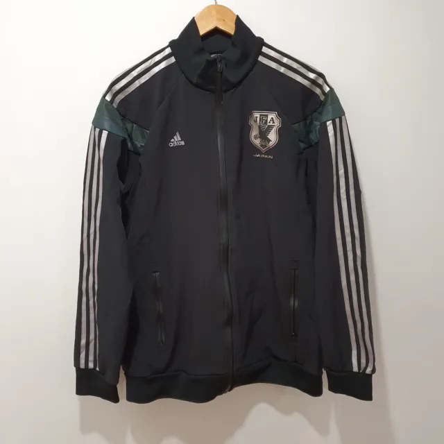 Adidas Japan National Team JFA Soccer Football Jacket Size Large Black 2013
