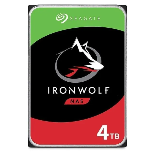 4TB Seagate 3.5" 5400rpm SATA IronWolf NAS HDD PN ST4000VN006