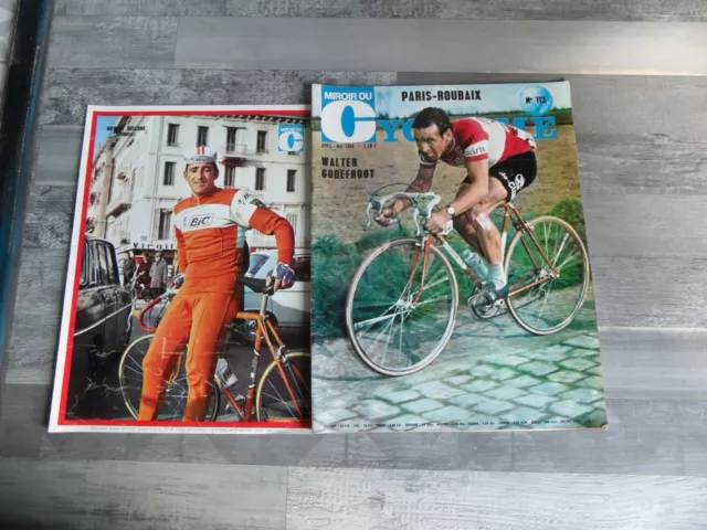 Miroir du cyclisme N°113 AVRIL MAI 1969 AVEC LA PHOTO COULEUR DE BELLONE GILBERT