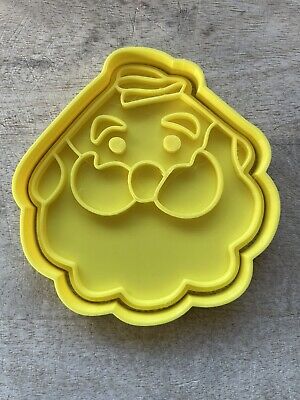 3D Santa Claus Face Biscuit Cookie Cutter Christmas Baking Cake Decorating UK