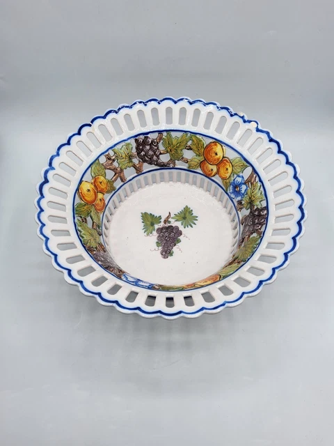 Grande Coupe Missy Annecy - Décor Bouquetin, Années 50 - Vintage