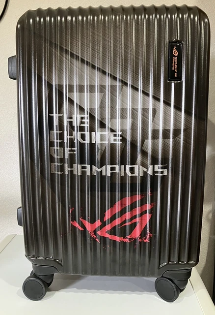 Asus Metallic Copper and Black Republic of Gamers 24-inch Luggage Suite Case Asus Metallic Copper and Black Republic of Gamers 24-inch Luggage Suite Case