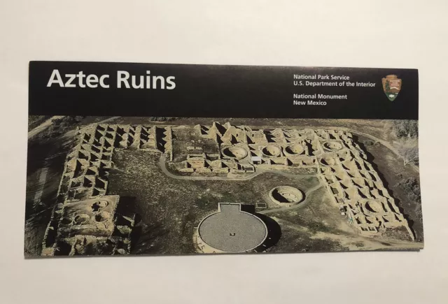 AZTEC RUINS NATIONAL Monument Park Unigrid Brochure Map New Mexico ...
