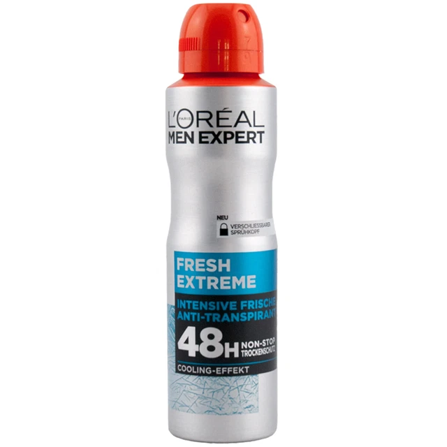 Loreal Desodorante Fresh Extreme 1 X 150ml 4in1 48h Anti Transpirant Spray