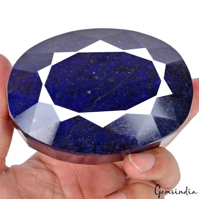 2940 Cts Natural Royal Blue Sapphire Earth mined Oval Cut Museum Grade Gemstone