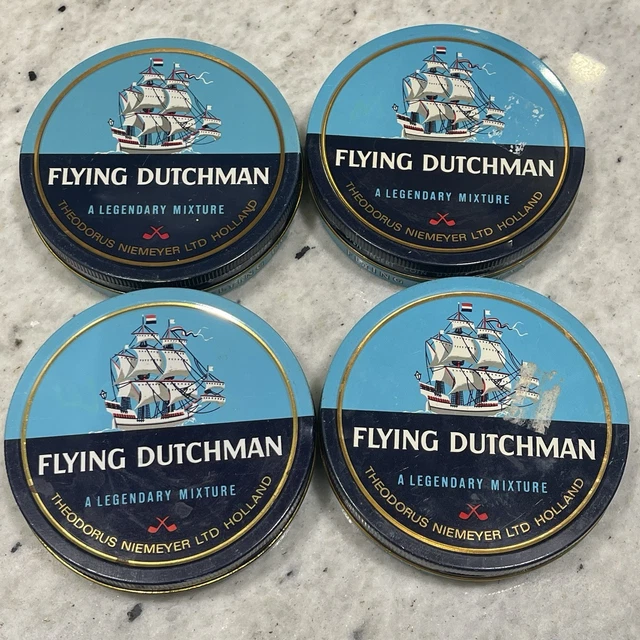 flying dutchman pipe tobacco where to buy Aromatic Tin Vintage Empty Product of Holland Flying Dutchman Original Tin Help