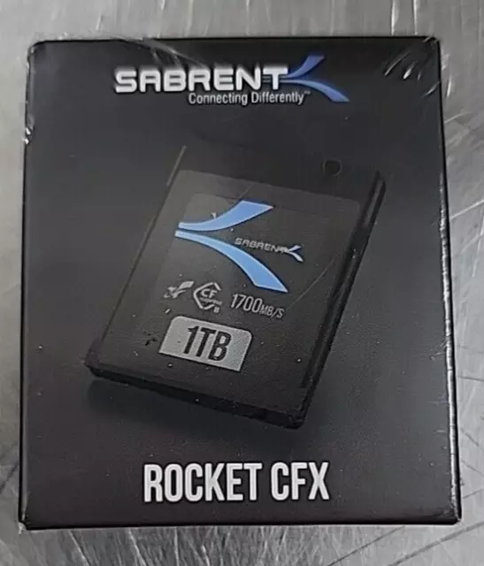 SABRENT Rocket CFX 1TB CFexpress Type B Memory Card R1700MB/s W1500MB/s