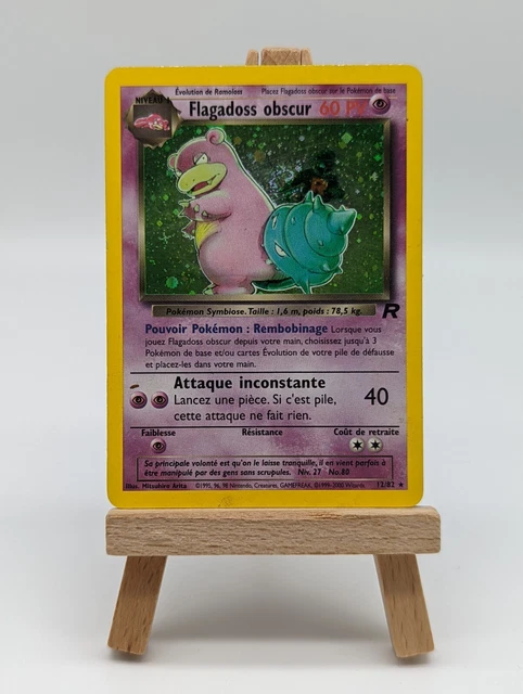 Carte Pokemon - Flagadoss Obscur Holo - 12/82 - Team Rocket - FR