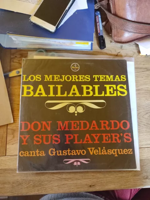 Don Medardo Y Sus Players Mejores Temas Bailables LP Vinyl Colombia Salsa