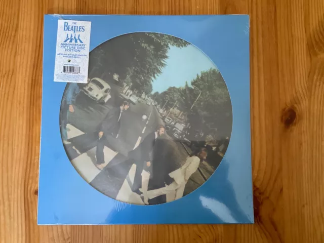 THE BEATLES: ABBEY ROAD - 50th ANNIVERSARY/2019 MIX/PICTURE DISC - NEW/SEALED