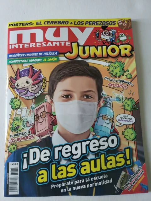 Muy Interesante Revista Junior (Revista) Agosto 2020 México Español El Cerebro