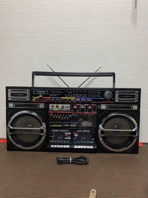 LASONIC TRC-931ラジカセBOOMBOX デットストック品中古動作品 LASONIC