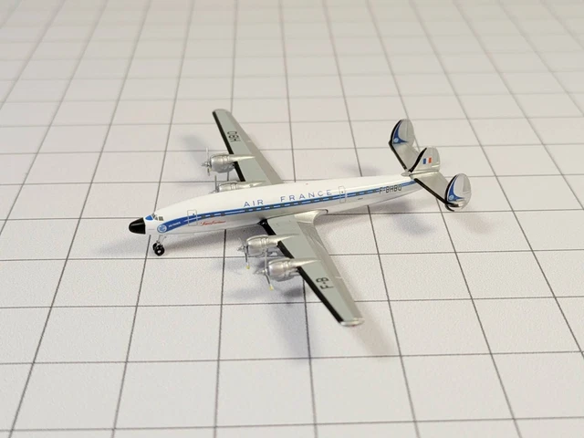 Herpa Air France – Avion Transall C-160 1/200 – Modèle Métal Prêt à Exposer – 14 Ans Et Plus