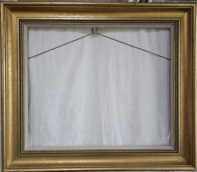 Vintage Large Art Frame in Gold Great Condition Viewing Size 23.5X 19.5 inches