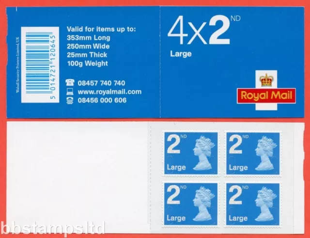 SG. RA2a 4 x 2nd Large Issued 2010. With Security Feature. With MA10. Containing