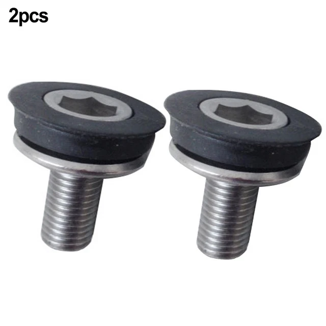 Bike Nut Alan Crank Screws Cycling For Most Cranksets Outdoor Parts Steel
