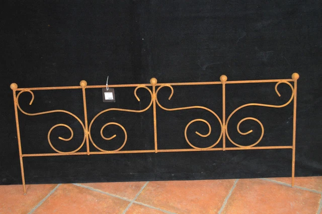 BORDURE / BARRIERE De Jardin En Fer Forge / 1 M De Long EUR 35,00 ...