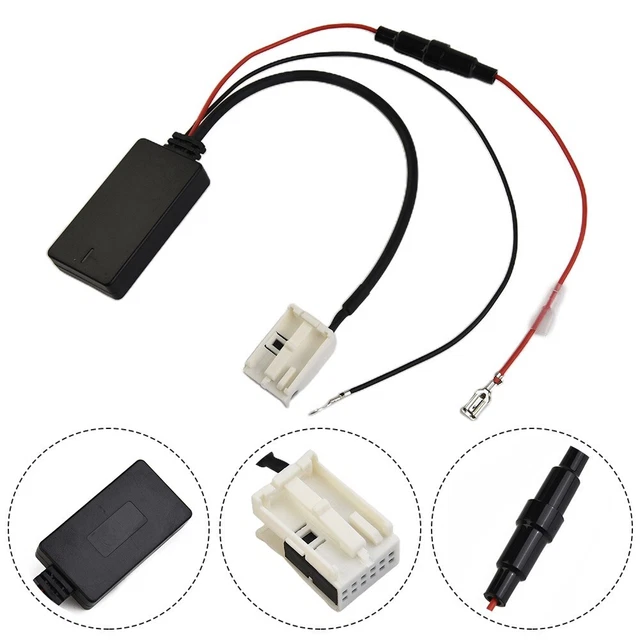 Bluetooth Adapter Aux Cable 27CM Line 5-12V Accessories BT For EOS 2006-2011