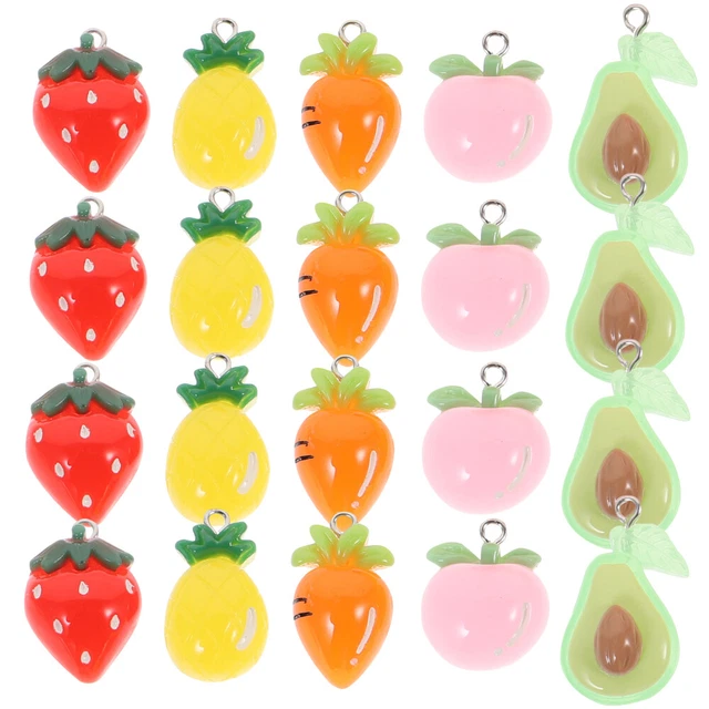 Charm Stoppers Bracelets Jewelry Making Embellishments Resin Pendant Bags