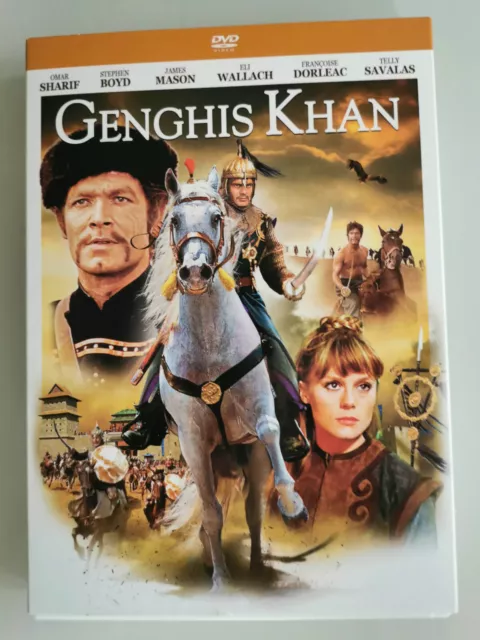 DVD GENGIS  KHAN (1965) de Henry Levin avec Omar Sharif, Eli Wallach NEUF