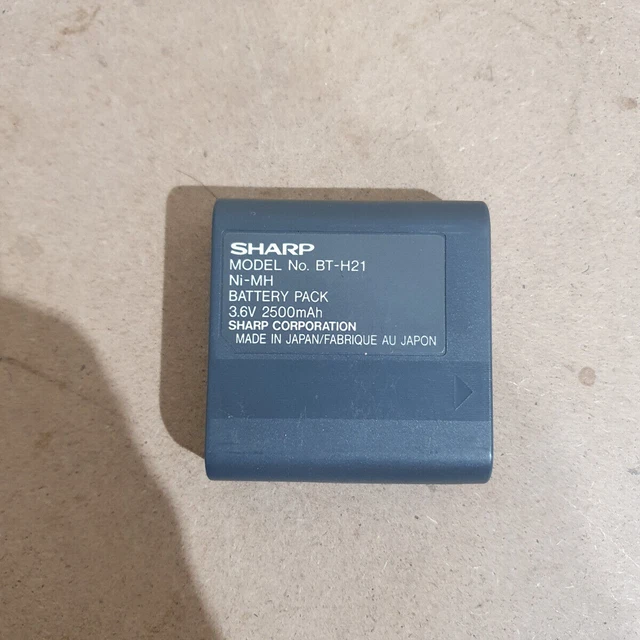 SHARP BT-H21 GREY 3.6-Volts 2500mAh Ni-MH Rechargeable Camcorder ...