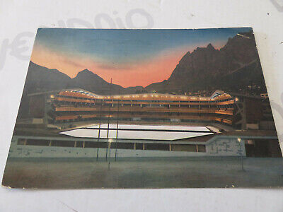 Cortina stadio olimpico del ghiaccio viaggiata anni 50 