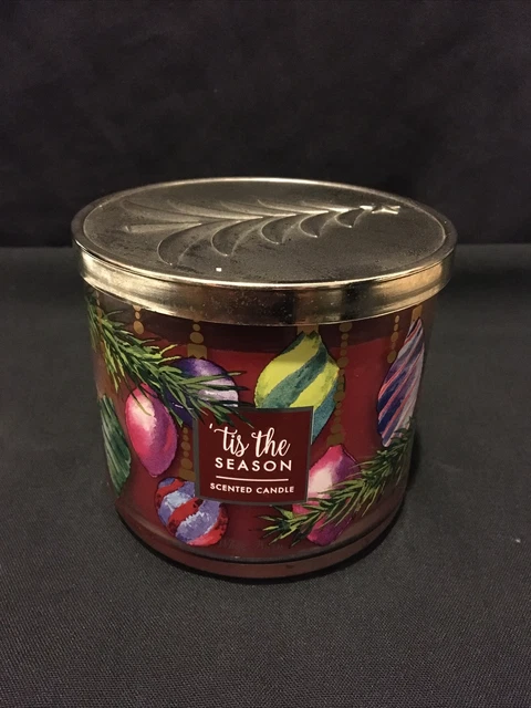 WHITE BARN BATH & Body Works ‘Tis The Season 3 Wick Jar Candle 14.5 oz ...