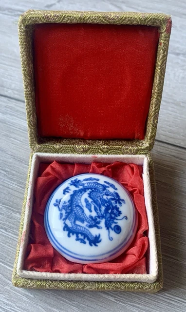Ancienne boite à stylo/plumier en bois/boîte écriture Napoléon III