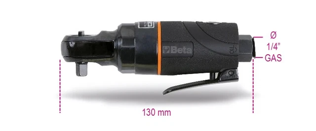 Beta Tools 1921 B1 Mini Reversibile 0.6cm Drive Aria Cricchetto 350rpm 019210001