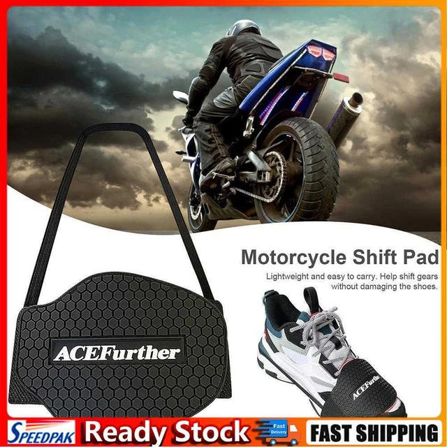 Adjustable Silicone Motorcycle Shoe Protective Gear Shift Pad Shifter Boot Cover