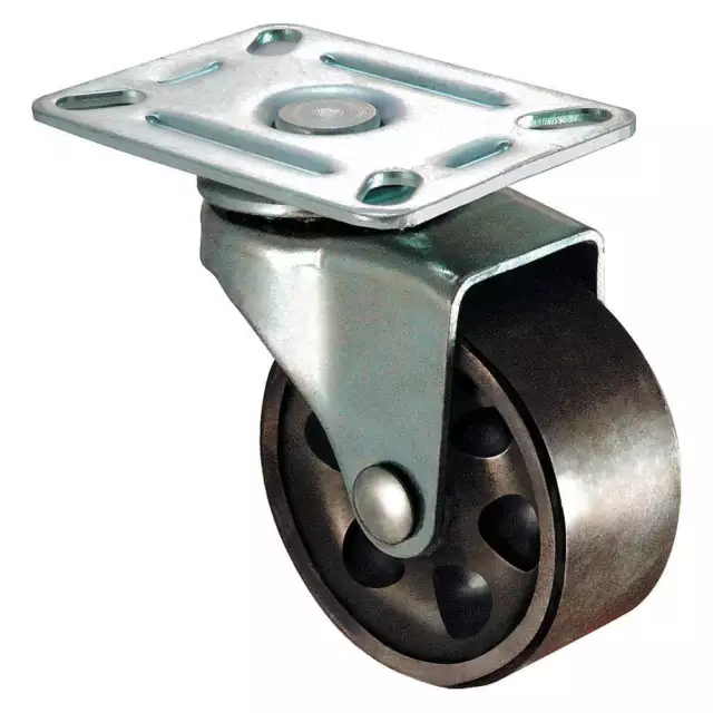 APPROVED VENDOR 1UKW8 Standard Plate Caster,Swivel,250 lb. 1UKW8