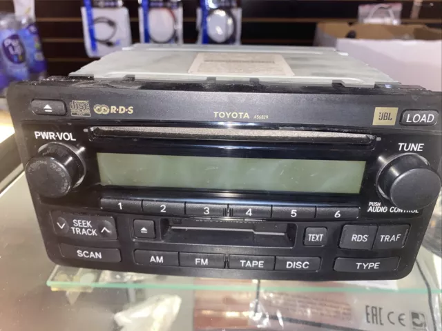 03-05 Toyota Sequoia Tundra JBL Tape CD Radio OEM * 86120-0C120 * 03-05 Toyota Sequoia Tundra JBL Tape CD Radio OEM * 86120-0C120 *