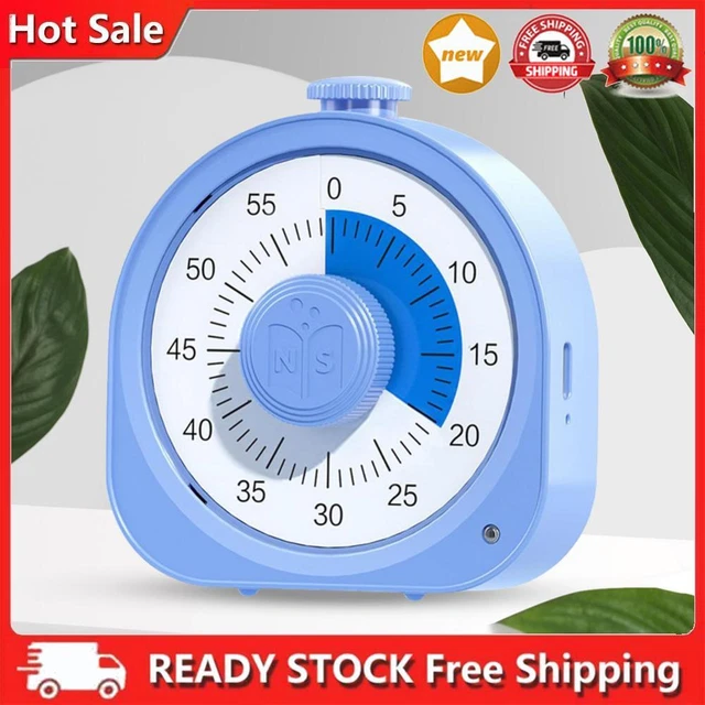 Reloj temporizador de cuenta regresiva recargable BPA carga USB gratuita 60 minutos para cocina