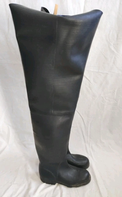 Rubber Boots Waders Goma Caucho Vintage Botas Pesca Caza