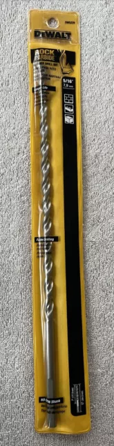 Dewalt DW5229 Rock Carbide 5/16"  7.9mm Hammer Drill Bit No Spin Shank