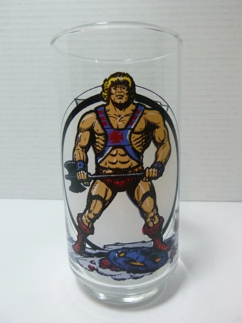 1983 Masters Of The Universe Drinking Glass - HE-MAN