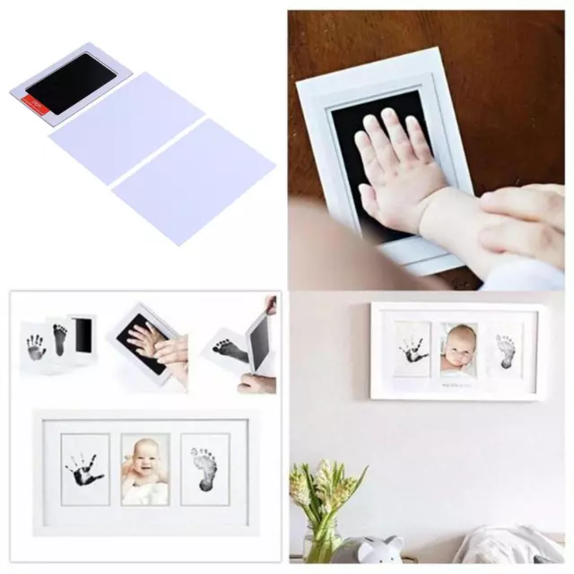 Baby Hand & Foot Print Kit Inkless Footprint Touch Ink Pad