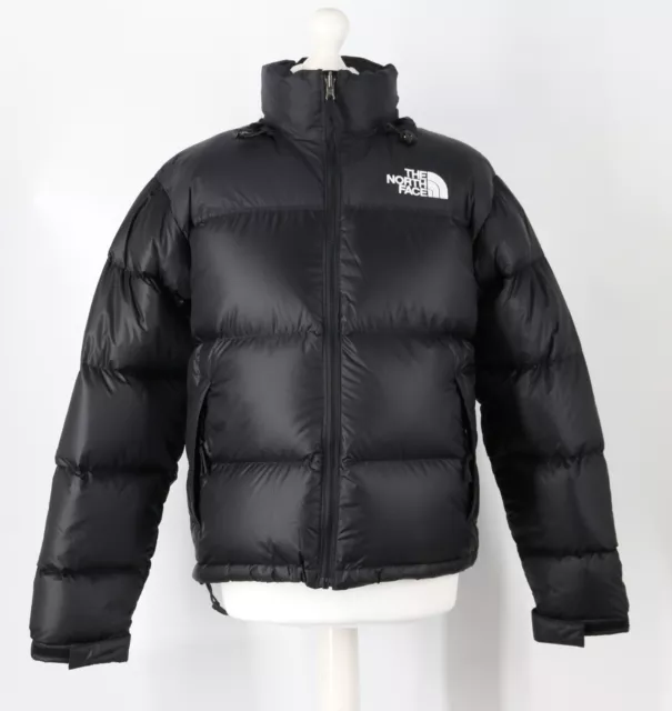 Giacca Con Cappuccio Da Uomo The North Face Nera Nuptse 1996 700 Piumino Puffa Nuovo Prezzo £300 Kl