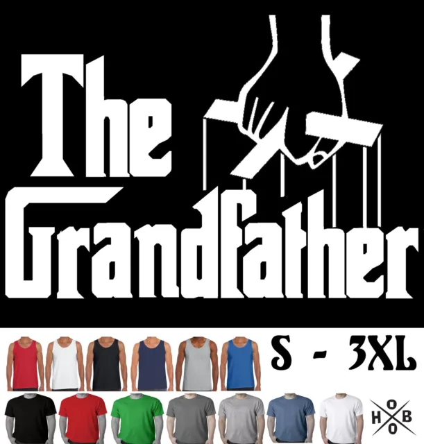 Funny T-Shirts The Grandfather t shirt Pop tshirt poppy dad Singlet tshirts tee