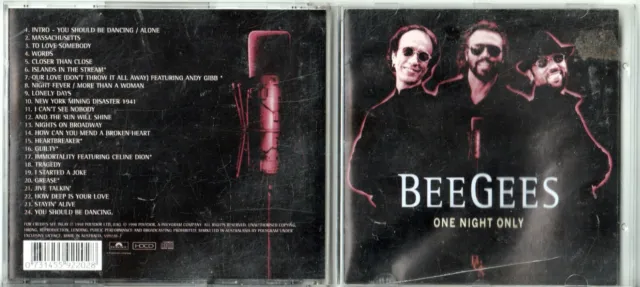 Bee Gees - One Night Only - 1998 - Cd