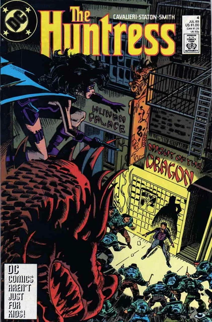 Huntress, The #4 DC Comics July Jul 1989 (FNVF)
