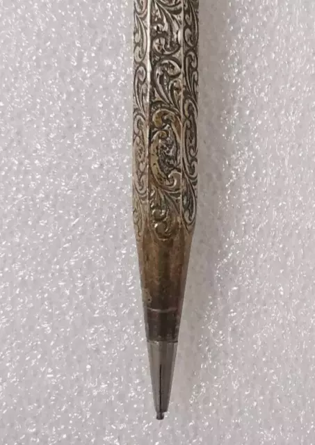 Antiker Bleistift 900er Silber Drehbleistift Silver Pencil ohne OVP ca. 11, 6 cm 3