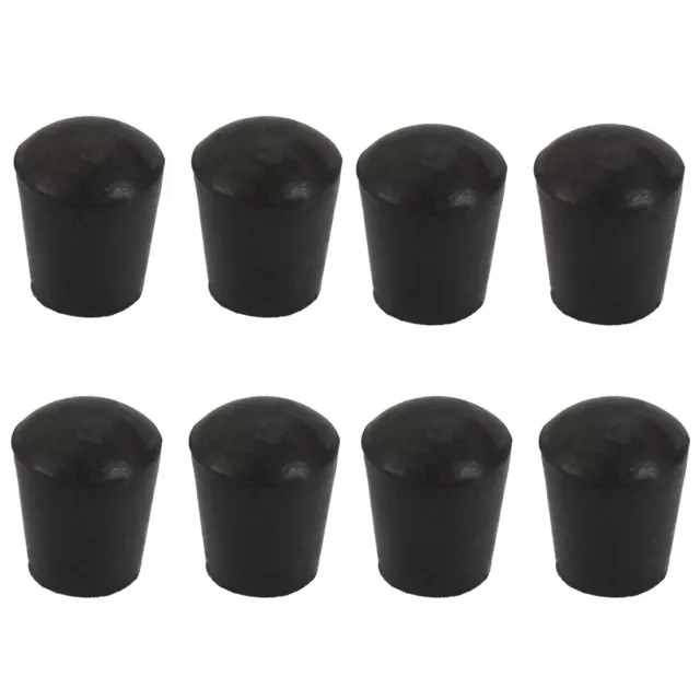 8Pcs Tapa Goma Redonda Para Pata Muebles Silla Mesa 16mm Diámetro Interior