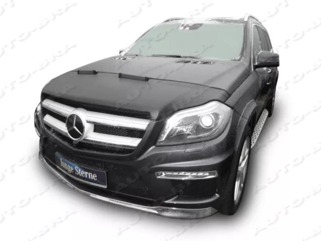 Bonnet Bra für MB Mercedes GL GLS X166 Bj. 2012-2016 Steinschlagschutz Haubenbra