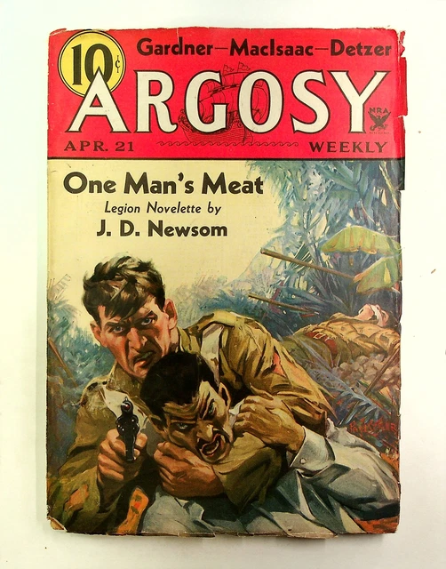 Argosy Part 4: Argosy Weekly Apr 21 1934 VG- 3.5