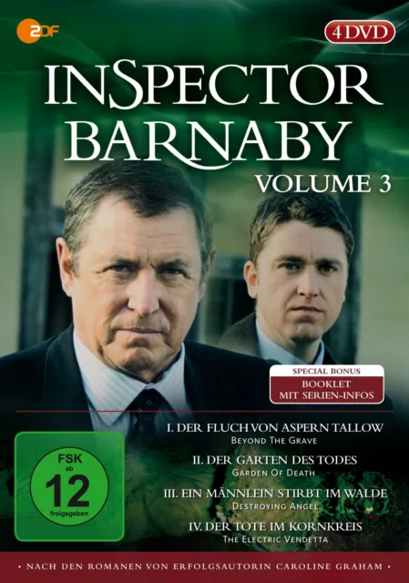 Inspector Barnaby Vol. 3   Hauptdarsteller John Nettles [4 DVDs] (DVD)