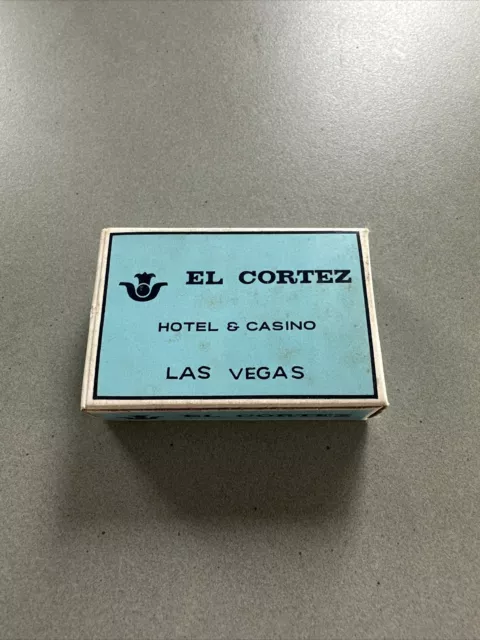 Vintage El Cortez Hotel and Casino Mini 2.25" Playing Cards, Las Vegas