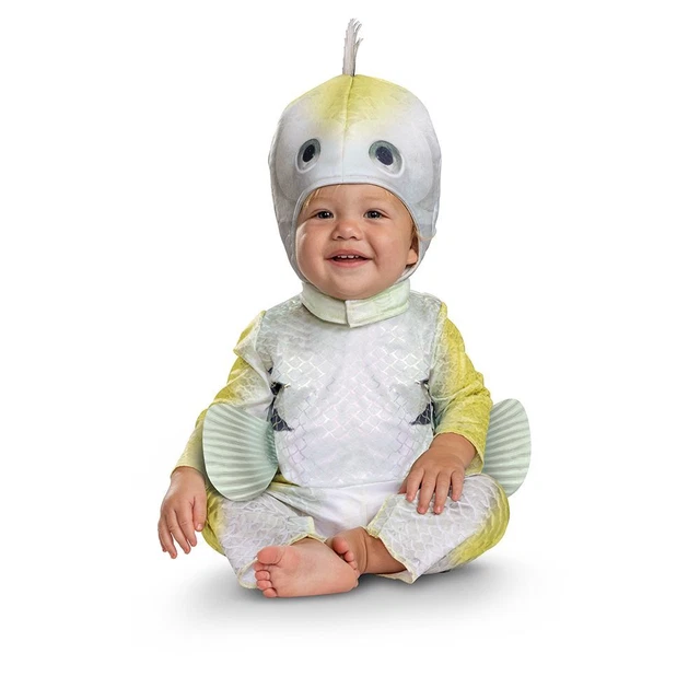 DISNEY LIVE ACTION The Little Mermaid Flounder Fish Infant Costume 612