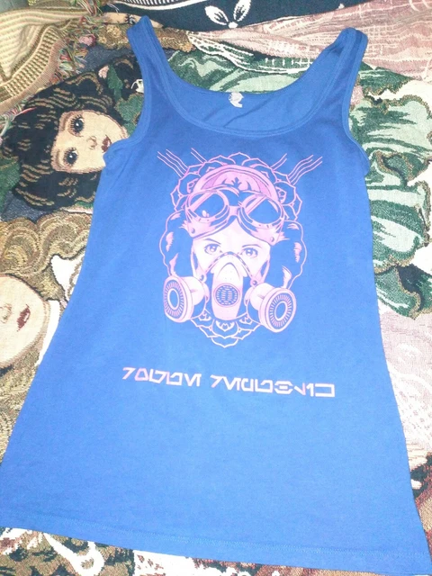 Women's Rogue Republik Muay Thai Fighter Tank Top MMA Fighting Sz M